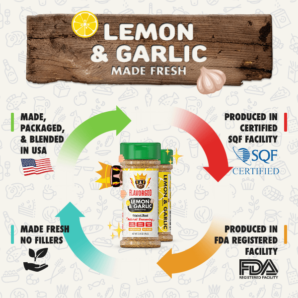 Lemon & Garlic Seasoning - July 4th Sale