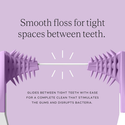Lilac Smooth Floss Heads