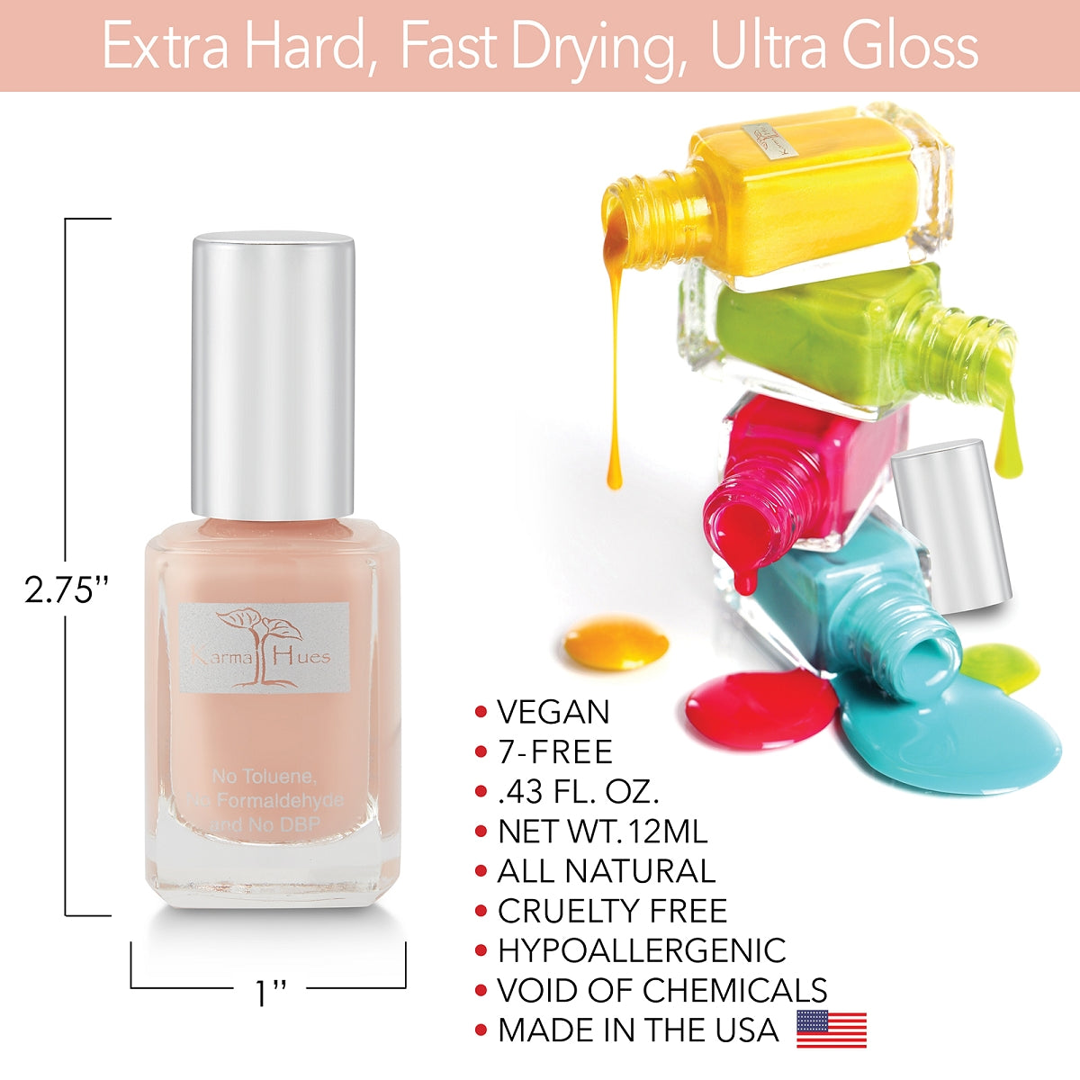 Karma Naturals Nail Polish - Sand Between My Toes