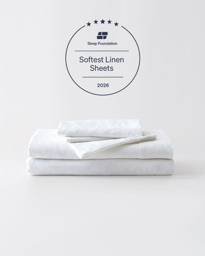 Stonewashed Linen Sheets Set