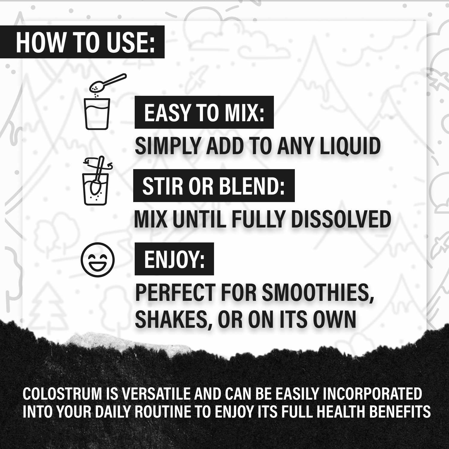 Wholesale of 10 - Wild Colostrum Powder, Grass-fed