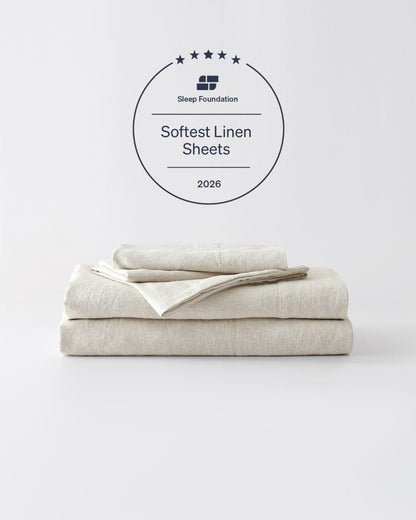 Stonewashed Linen Sheets Set