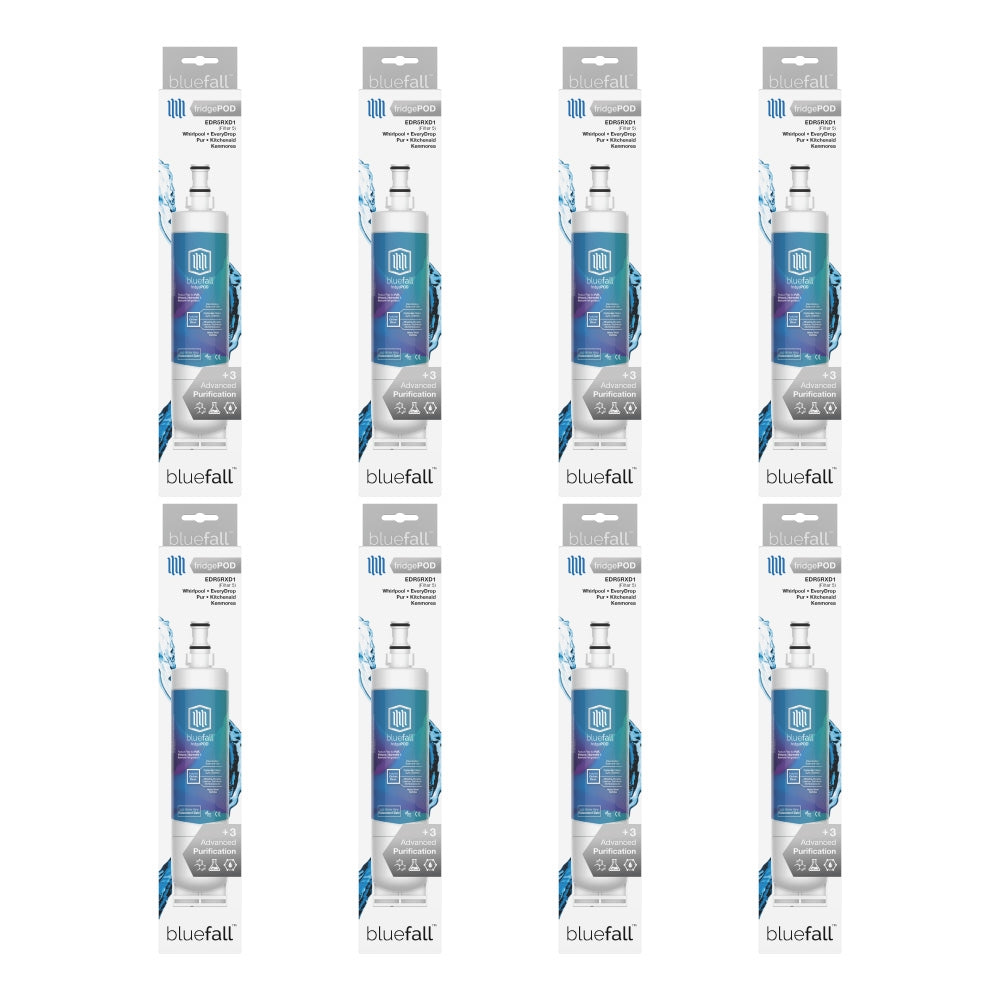 Whirlpool EDR5RXD1 Refrigerator Water Filter- Compatible by Bluefall by Drinkpod