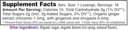 Double Ginger Peach Tummydrops, 18 ct