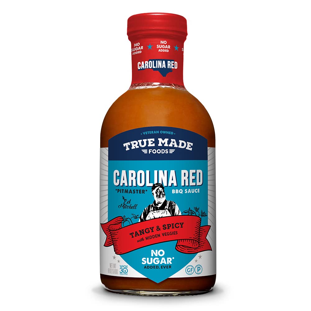True Made Carolina Red BBQ Sauce - 6 Bottles x 18oz case by Farm2Me