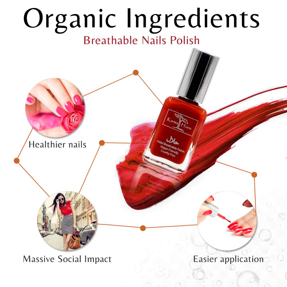 Karma Naturals Halal  Nail Polish - Fareeda