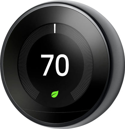 Nest - Learning Thermostat (3rd Generation) - Mirror Black by Google