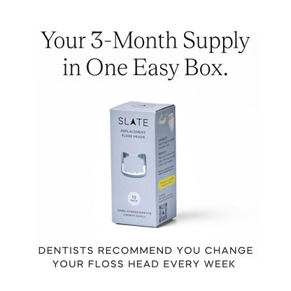 Blue nHA Floss Heads