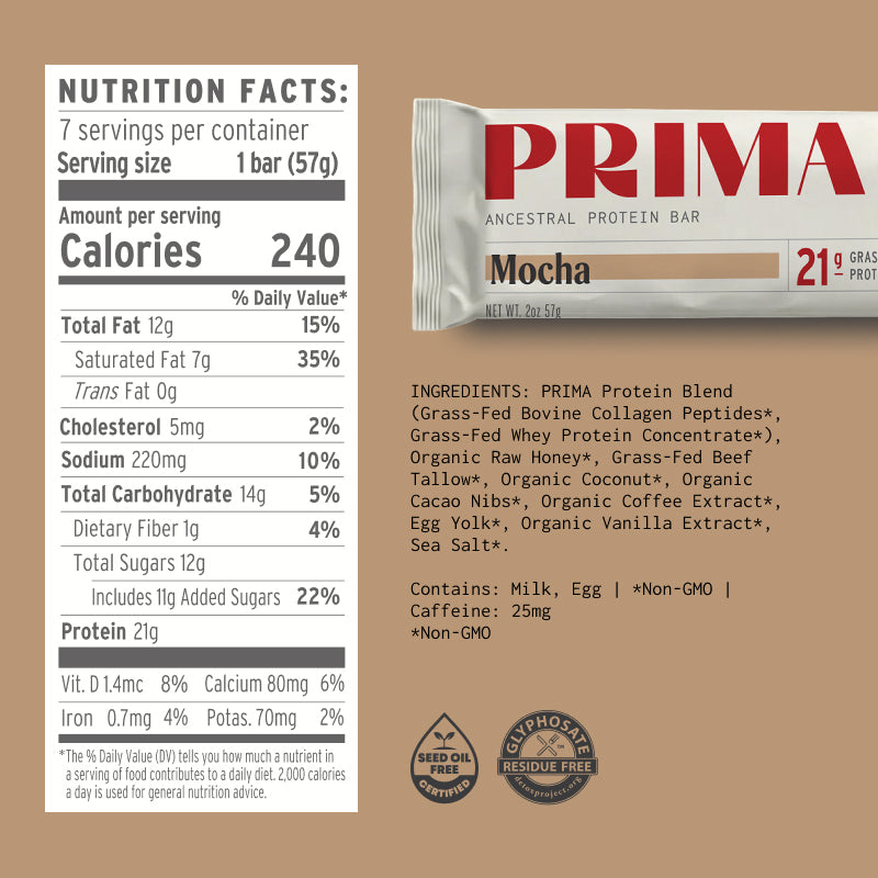 Ancestral Protein Bar - Mocha