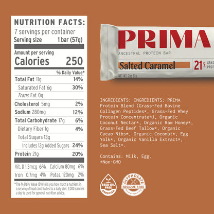 Ancestral Protein Bar - Salted Caramel