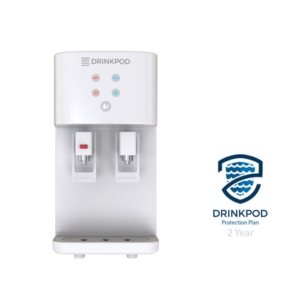 Drinkpod 2000 Pro Series - Countertop 4 Stage Water Purifier (Hot & Cold) by Drinkpod