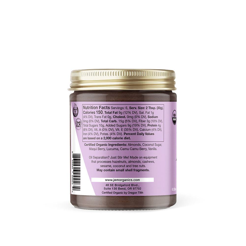 JEM Organics Superberry Almond Butter - Small 6 pack by Farm2Me