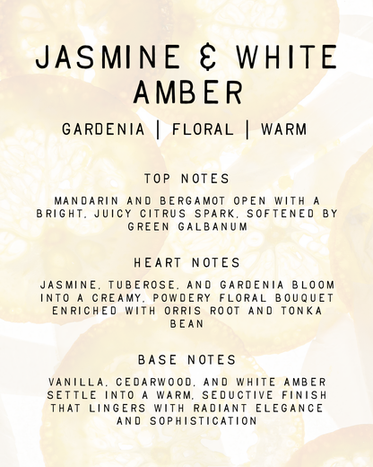 Jasmine & White Amber Fragrance