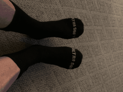 Men's Ultra-Soft Upper Calf Diabetic Socks (4 Pair) by DIABETIC SOCK CLUB