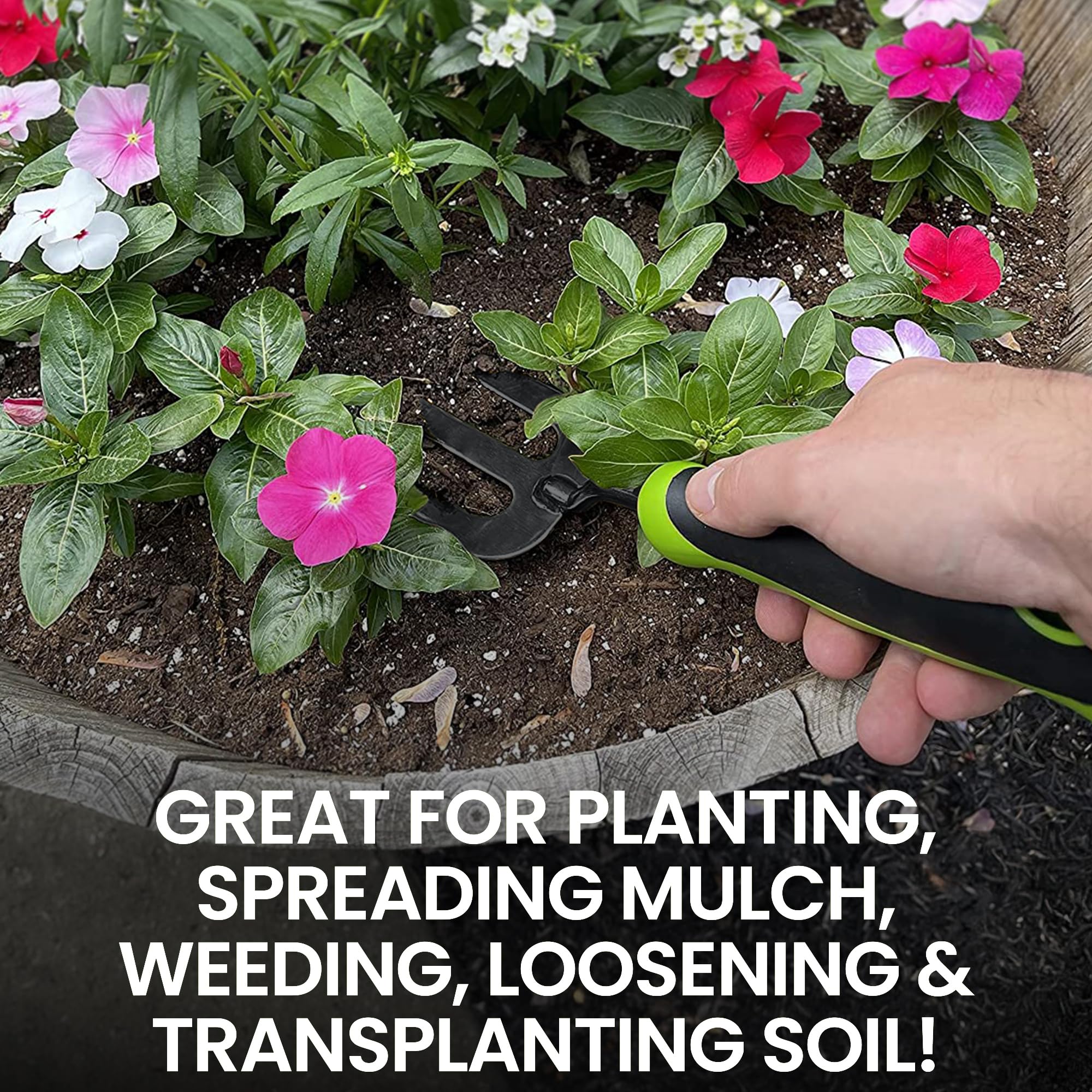 High Carbon Steel Weeder Fork