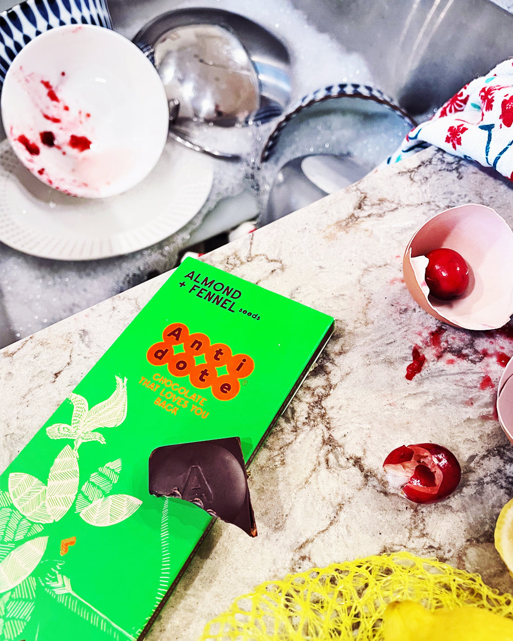 Antidote Chocolate ARTEMIS: ALMOND + FENNEL - 12 Bars by Farm2Me