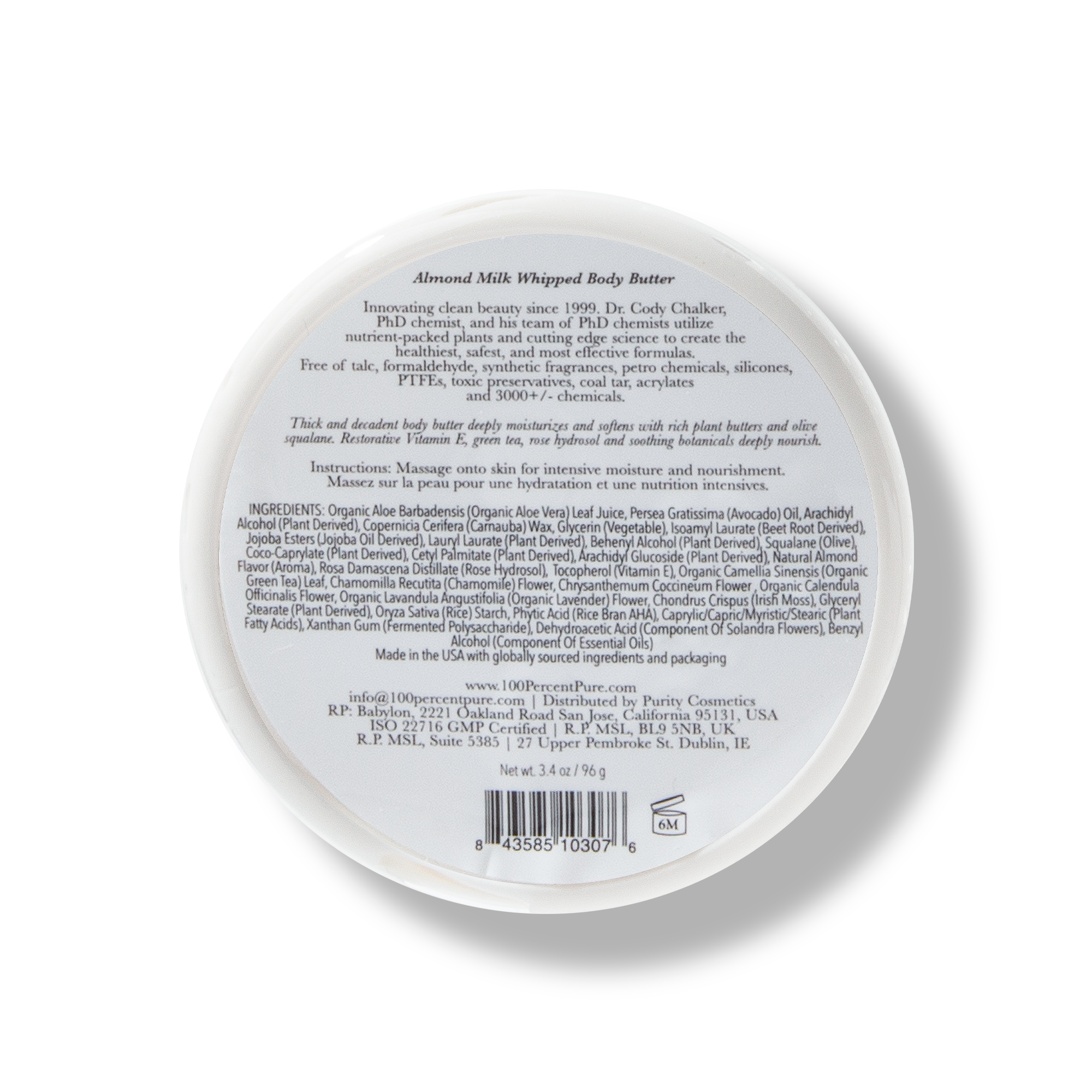 Honey Almond Whipped Body Butter