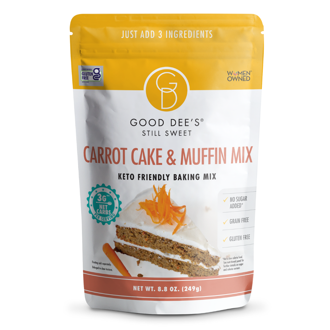 Classic Keto Carrot Bundle - Gluten Free and No Added Sugar by Good Dee's
