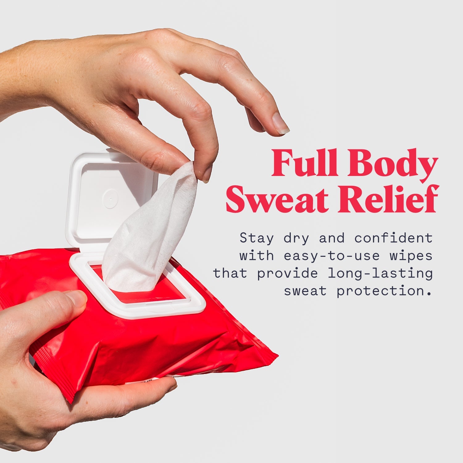 Whole Body Antiperspirant Wipes by Duradry