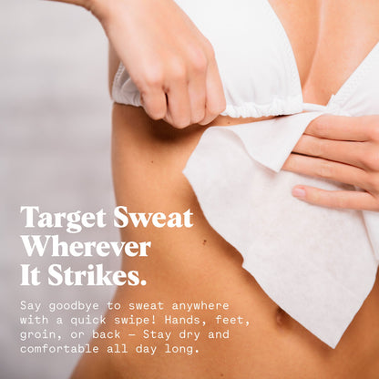 Whole Body Antiperspirant Wipes by Duradry