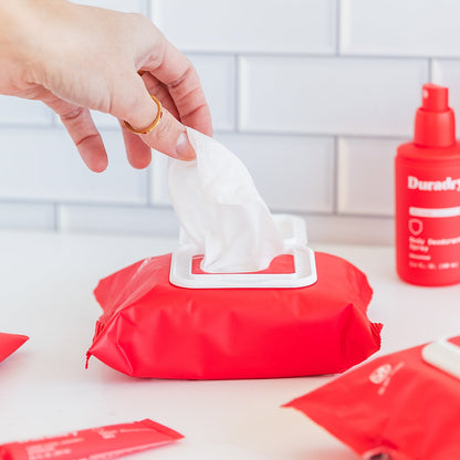 Whole Body Antiperspirant Wipes by Duradry