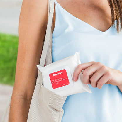 Whole Body Deodorant Wipes by Duradry