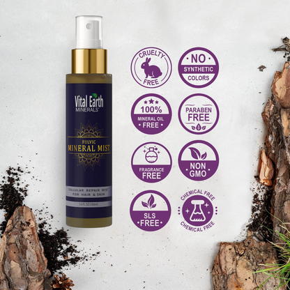 Fulvic Mineral Mist Spray, 3.4 Oz.