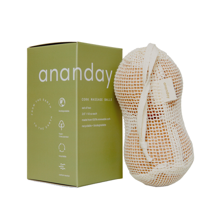 Cork Massage Ball Set by Ananday