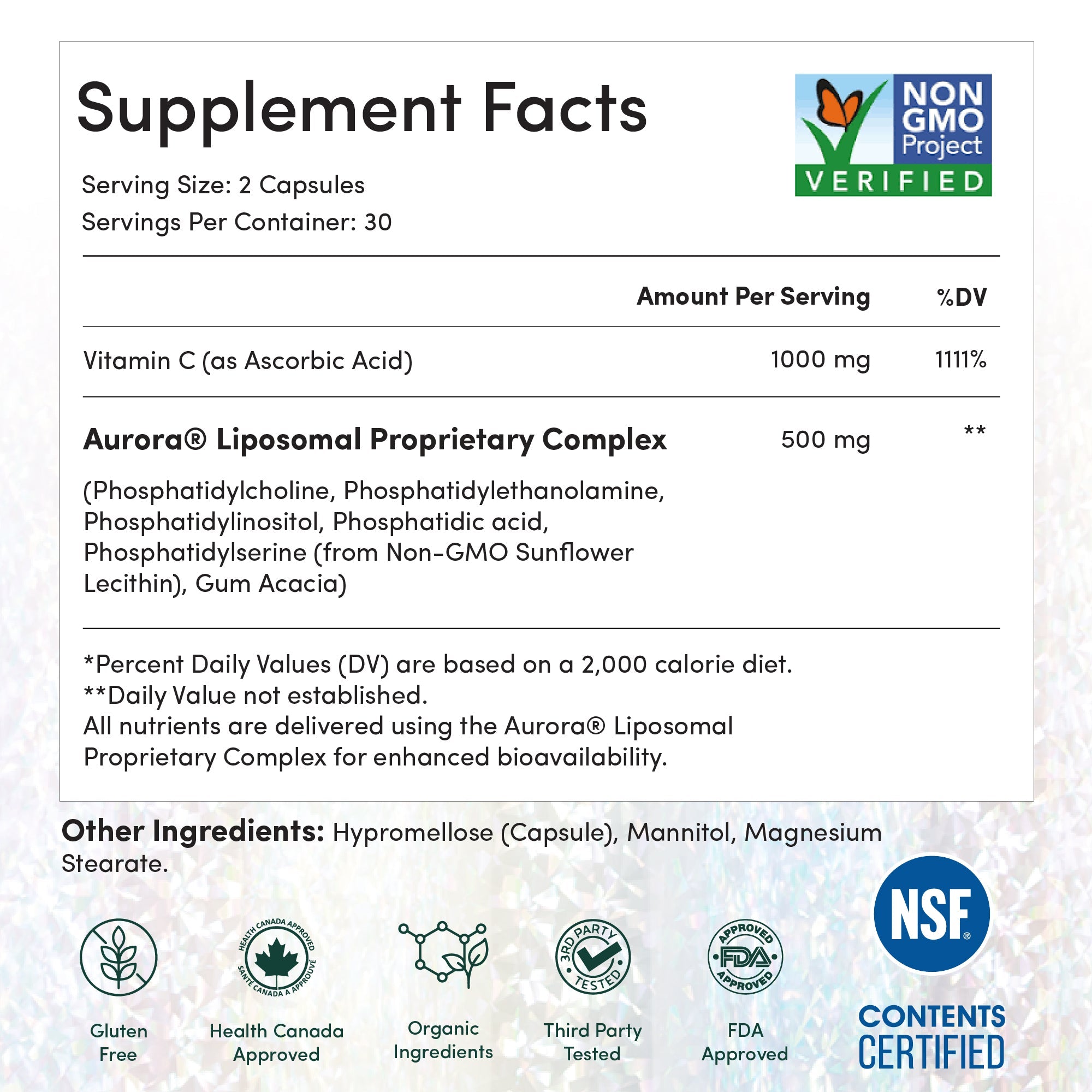 Liposomal Vitamin C Capsules