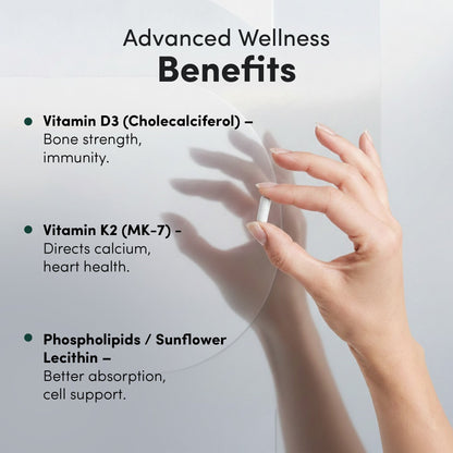 Liposomal Vitamin D3/K2 Capsules