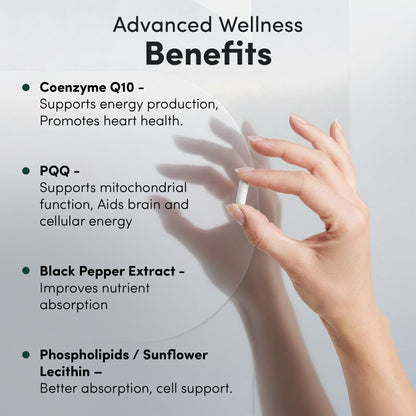 Liposomal CoQ10/PQQ Capsules