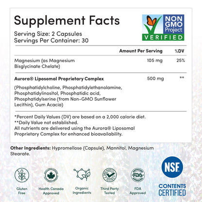 Liposomal Magnesium Capsules
