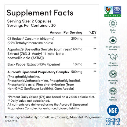 Liposomal Curcumin Capsules