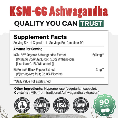 Wholesale of 10 - Daily Nutra KSM-66 Ashwagandha 90c