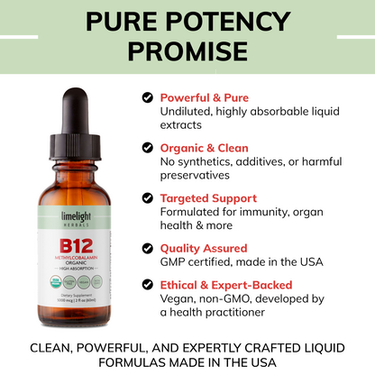 b12 vitamins 5000 mcg b12 sublingual b12 methylcobalamin supplement limelight herbals drops