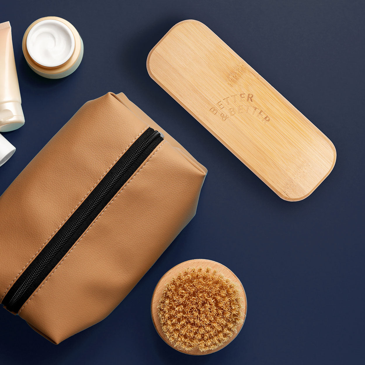 Bamboo Sonic Toothbrush with Travel Case by Better & Better