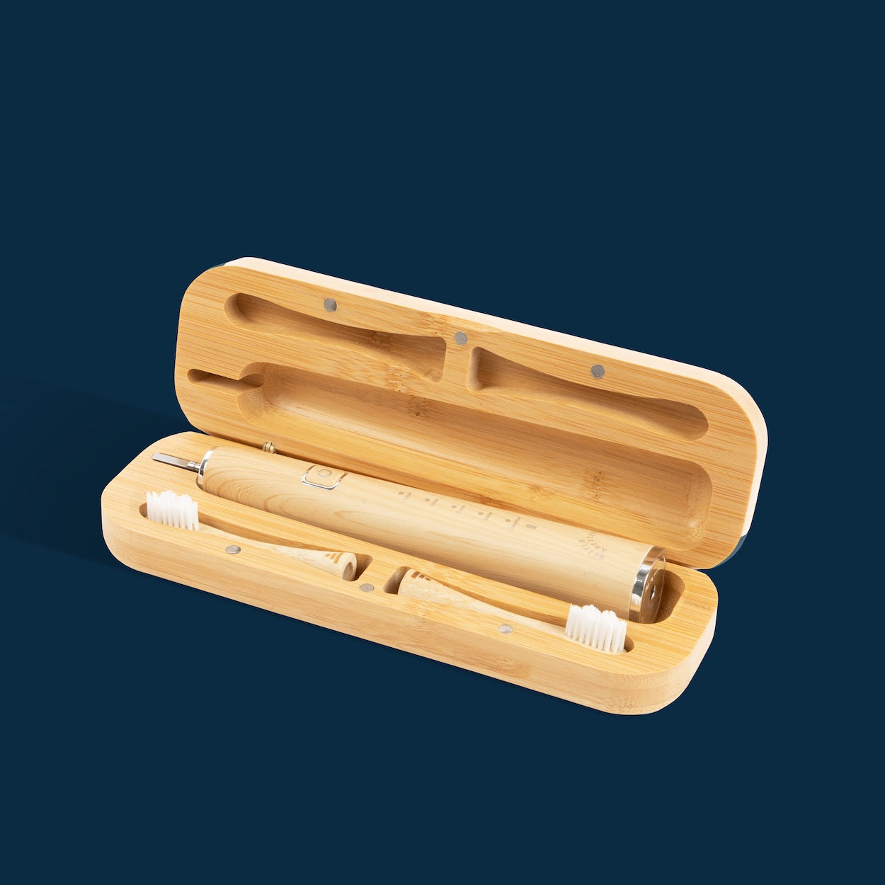 Bamboo Sonic Toothbrush with Travel Case by Better & Better