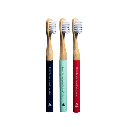 Kids Natural Bamboo Toothbrush by Better & Better