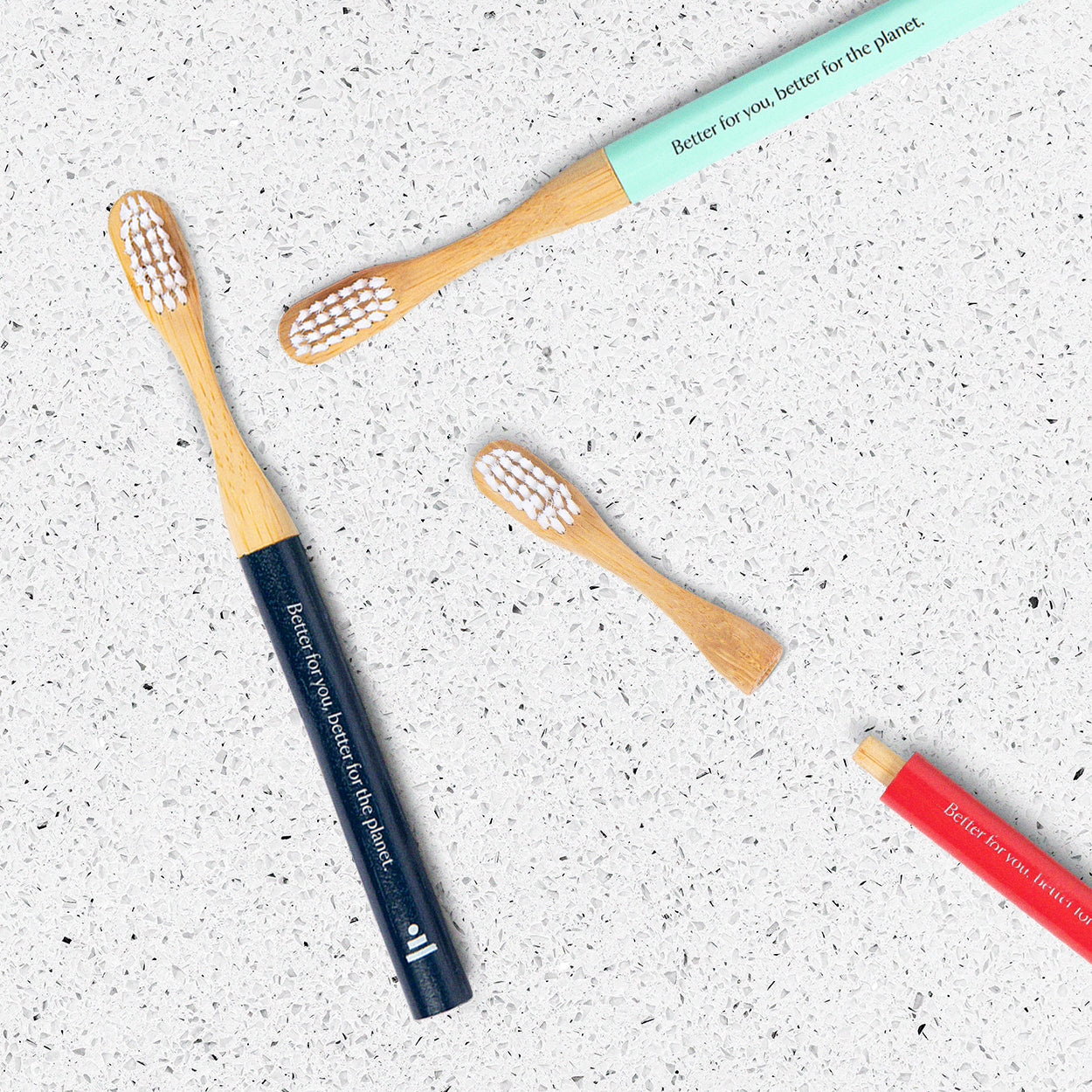 Kids Natural Bamboo Toothbrush by Better & Better