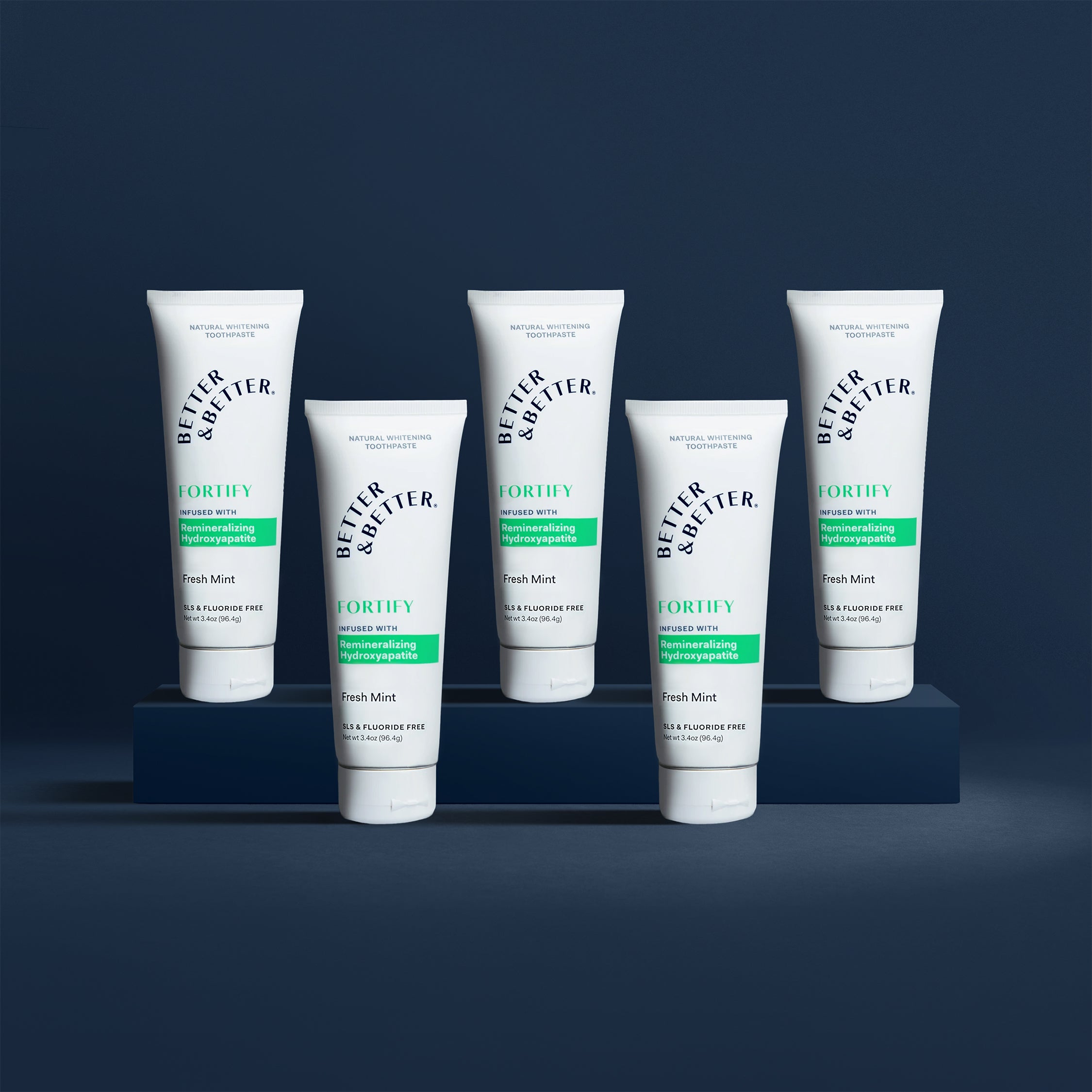 Fortify Toothpaste 5 Pack by Better & Better