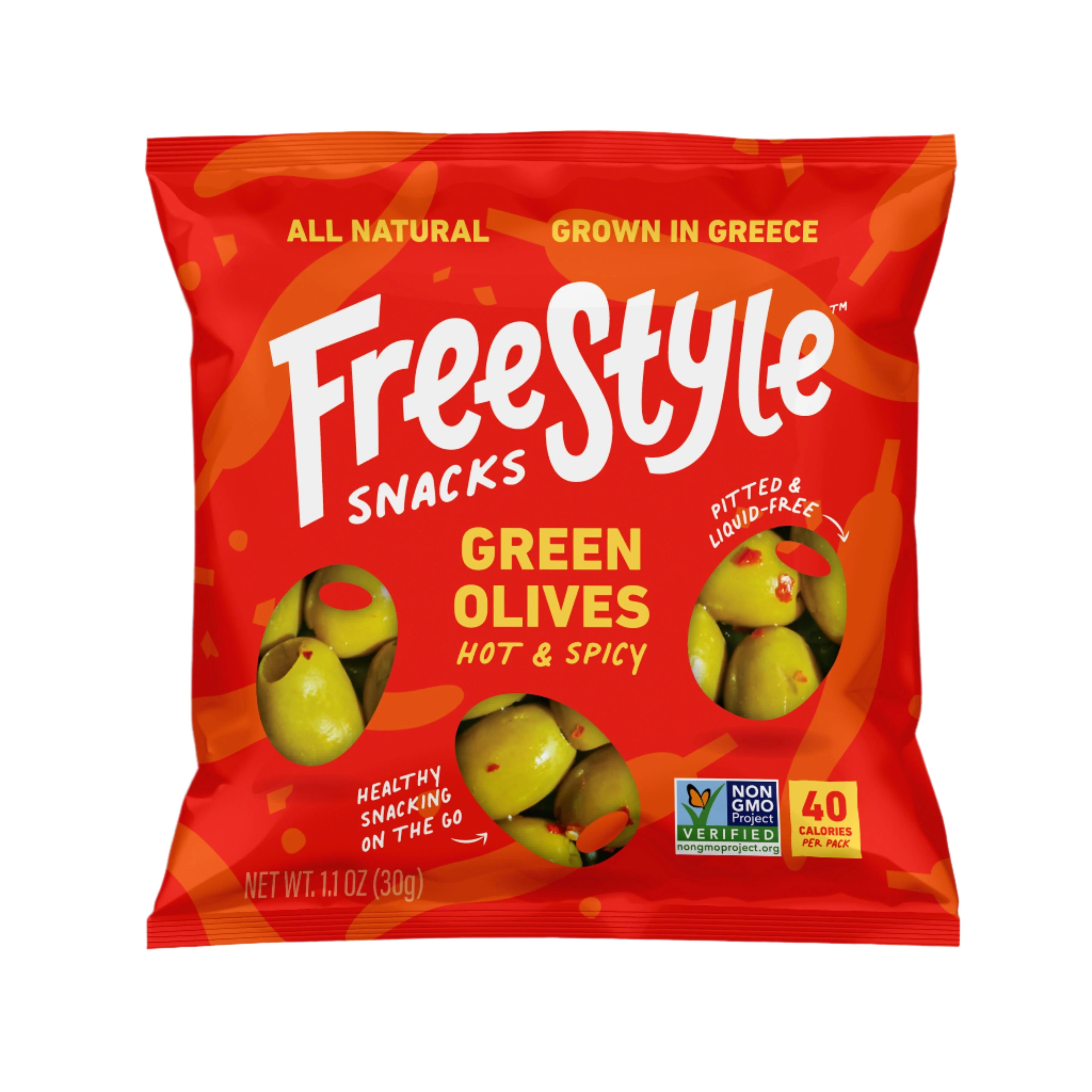 Freestyle Snacks Hot & Spicy - 120 bags x 1.1oz by Farm2Me