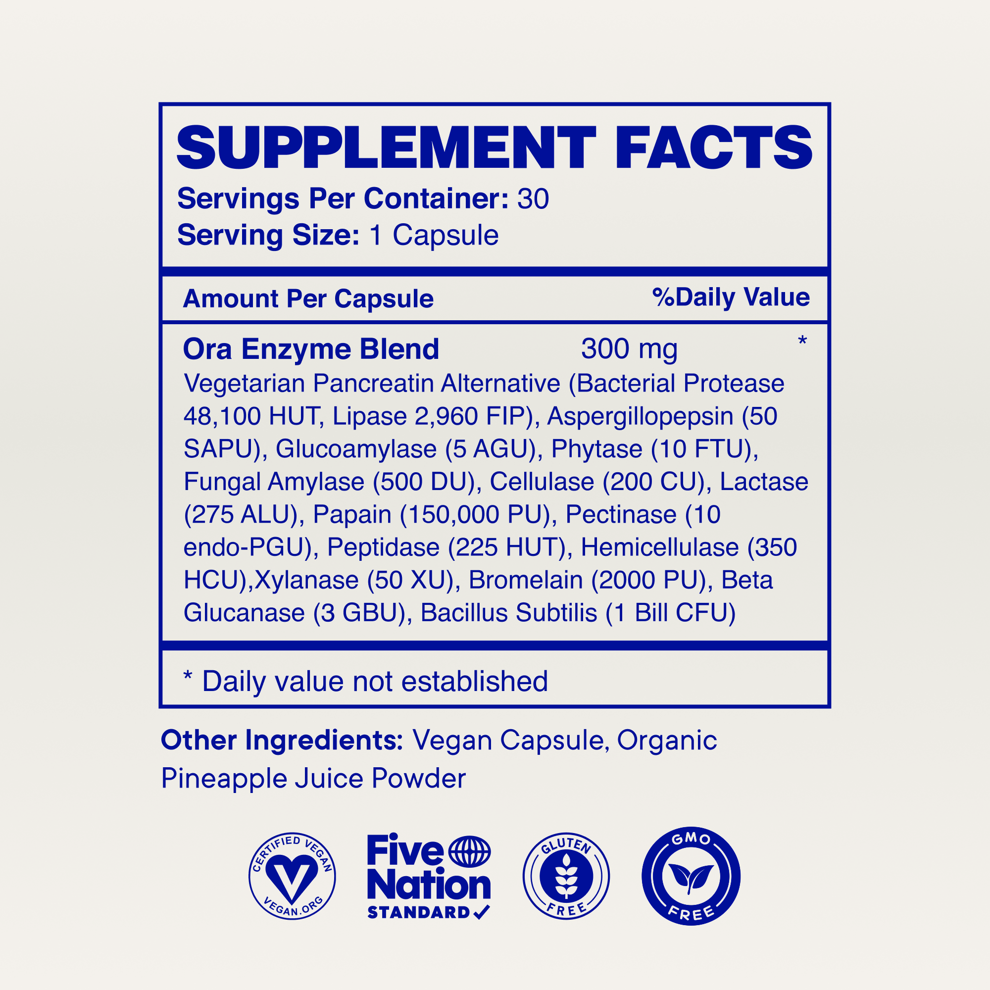 Digestive Enzymes Capsules