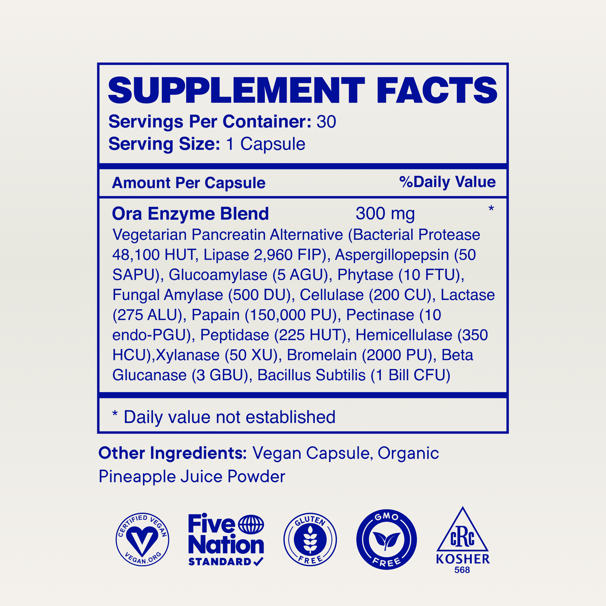 Digestive Enzymes Capsules