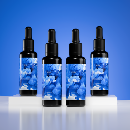 BioBlue: Methylene Blue Supplement - Support Brain Health & Mitochondrial Function | Red Light Therapy Synergist - 1% Solution - USP Grade