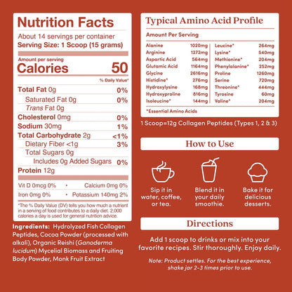 Chocolate Marine Collagen Powder