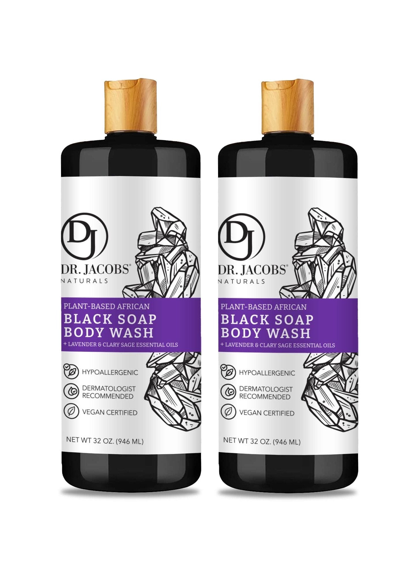 Black Soap Lavender & Sage by Dr. Jacobs Naturals