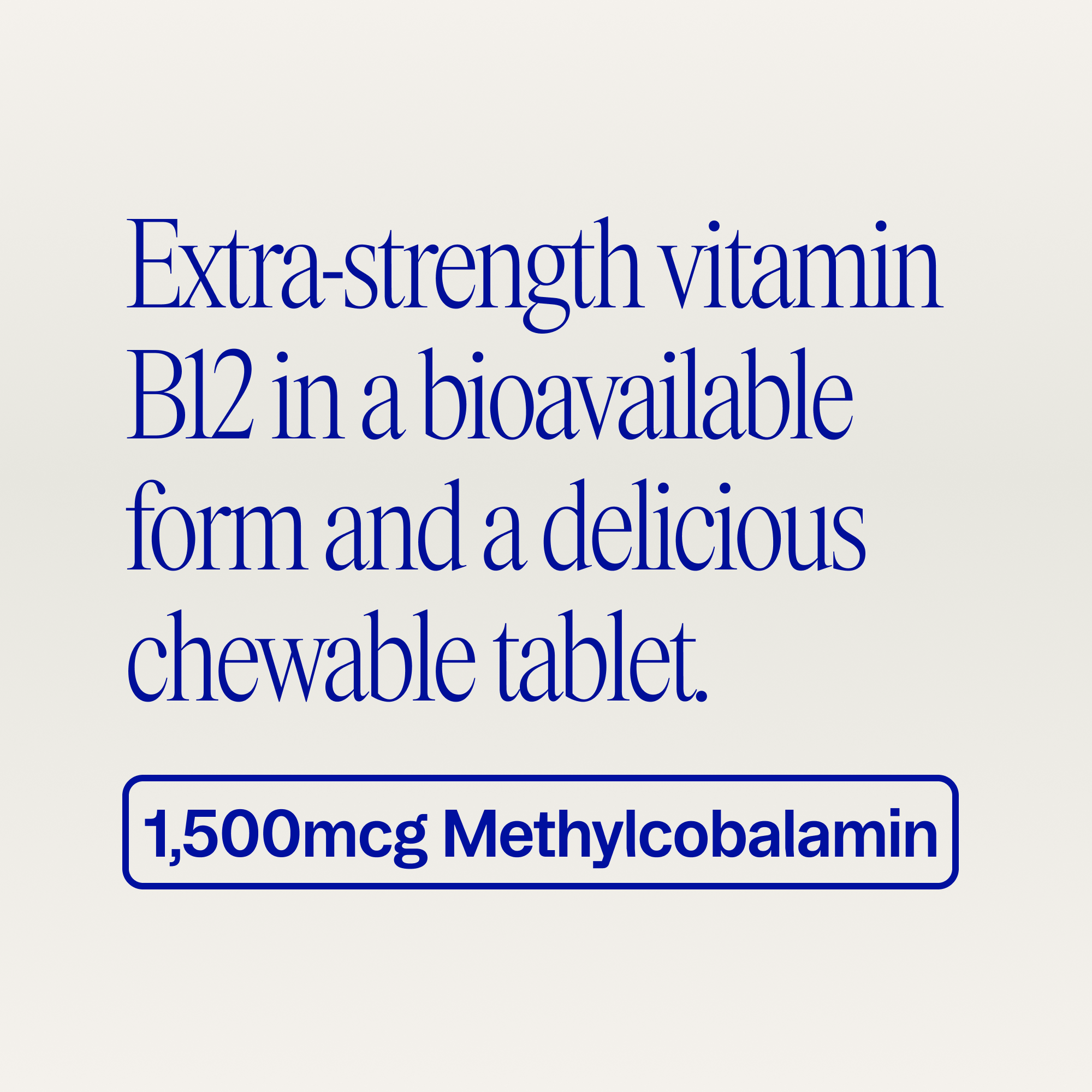 Vitamin B12 Chewables