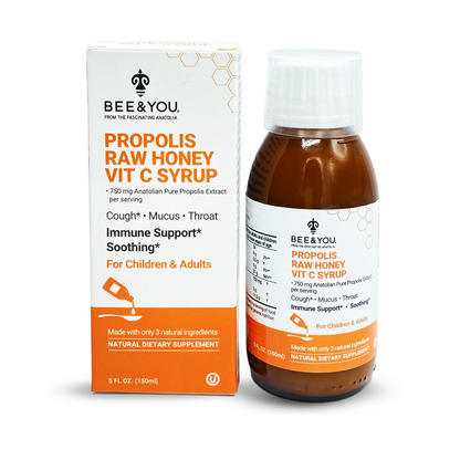 Propolis+VitC+Honey Cough Syrup (Children & Adults)