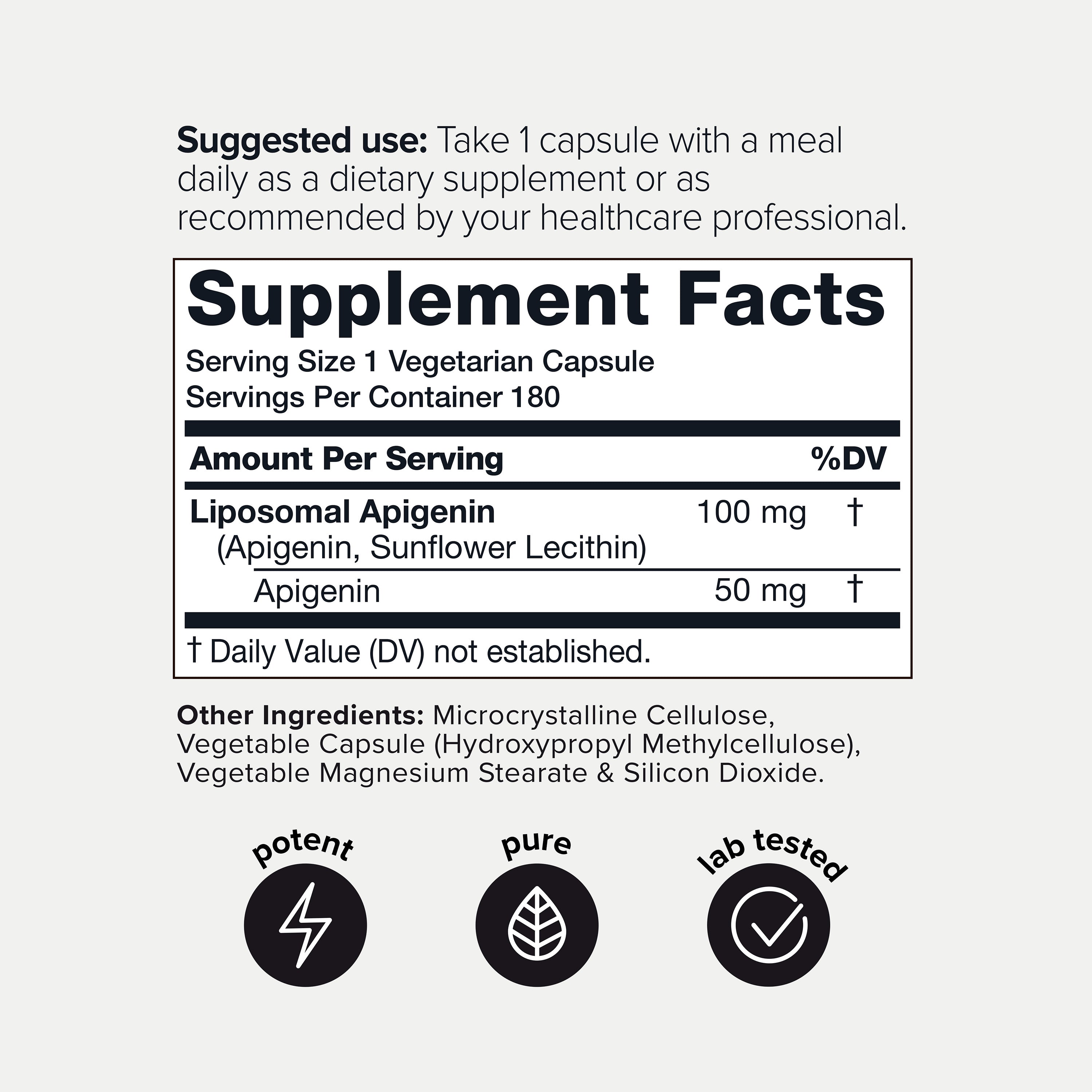 Liposomal Apigenin 100 MG