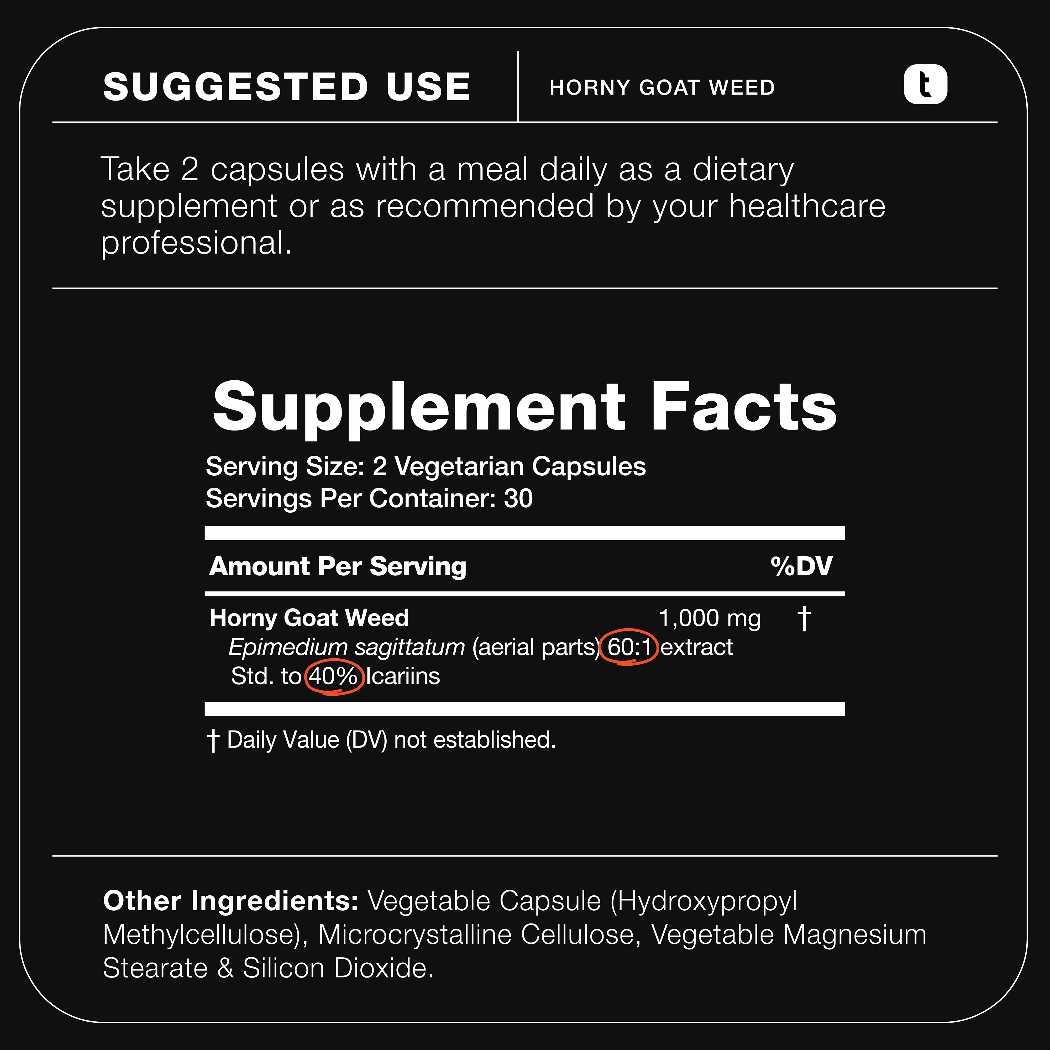 Horny Goat Weed 40%